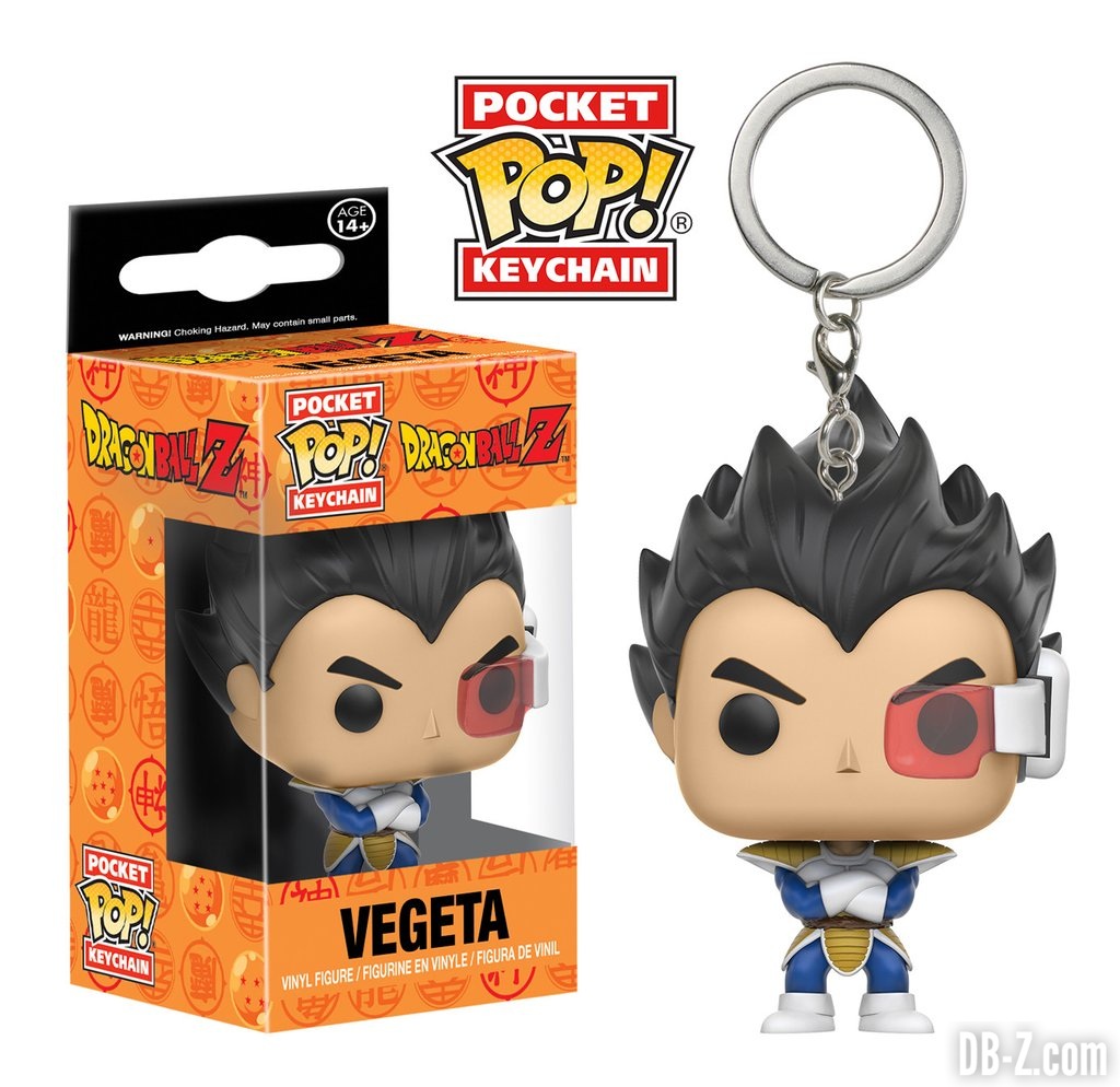 Pocket Pop! Keychain Dragon Ball Z : Vegeta