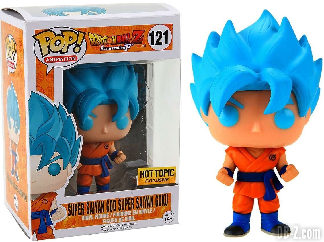 Dragon Ball Z Super Saiyan God Goku Pop Vinyl Figure - wide 4