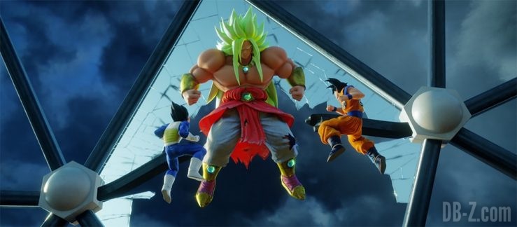 Broly God vs Goku et Vegeta (Dragon Ball The Real 4-D at Tenkaichi Budokai)