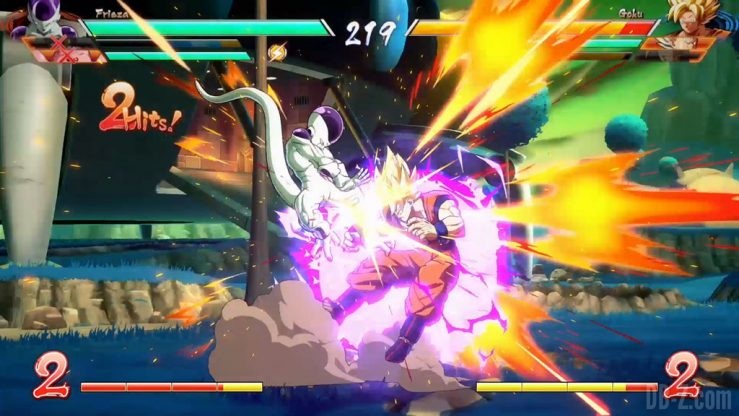 Dragon Ball FighterZ Goku vs Freezer