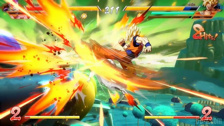 Dragon Ball FighterZ Goku vs Freezer