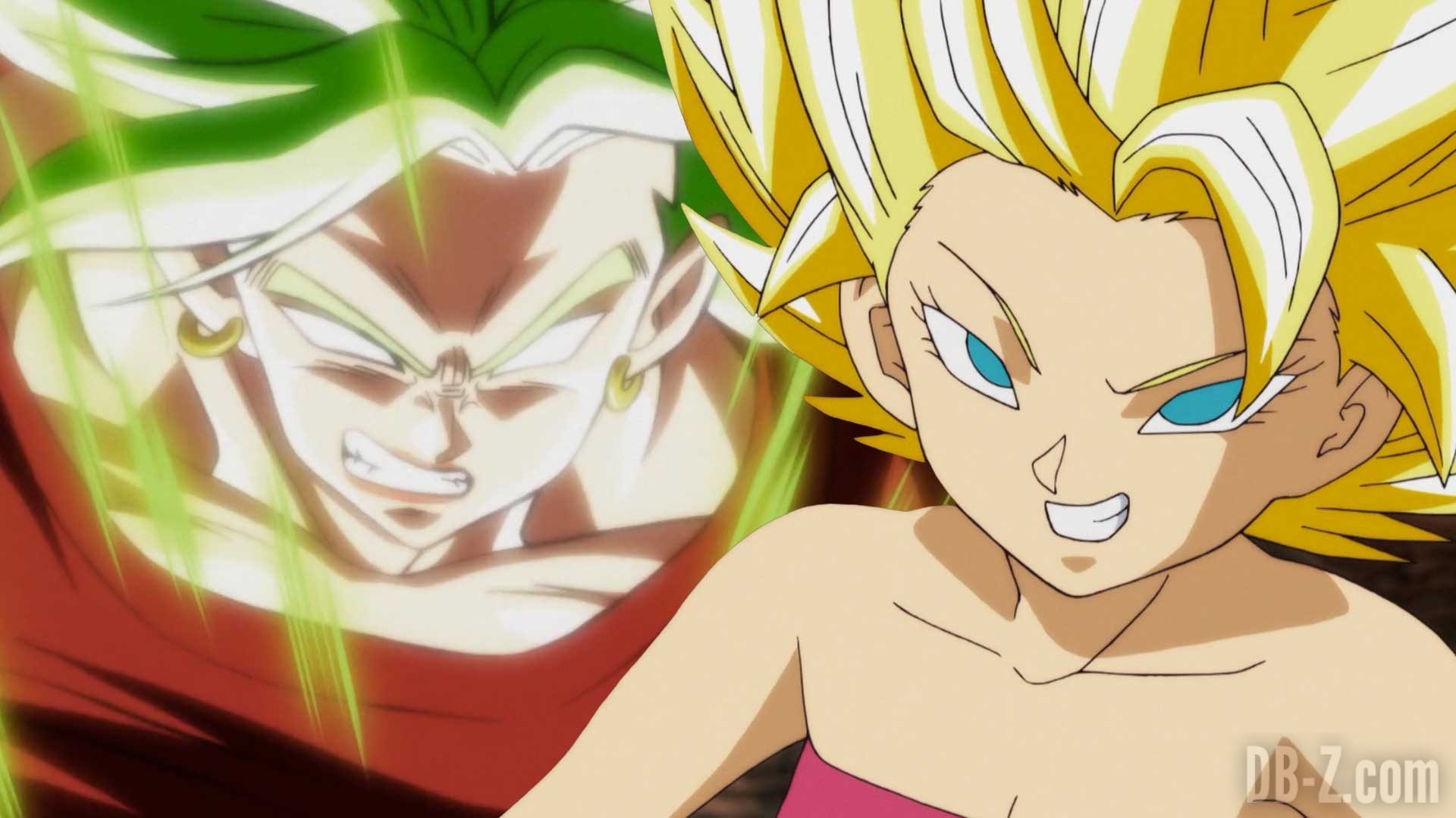 Dragon Ball Super Artworks de Kale et Caulifla en Super Saiyan