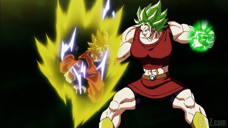 Goku vs Kale Super Saiyan Légendaire