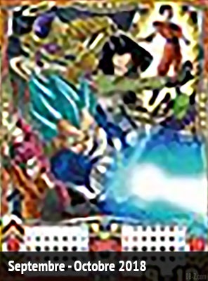 Calendrier Dragon Ball 2018 Septembre Octobre