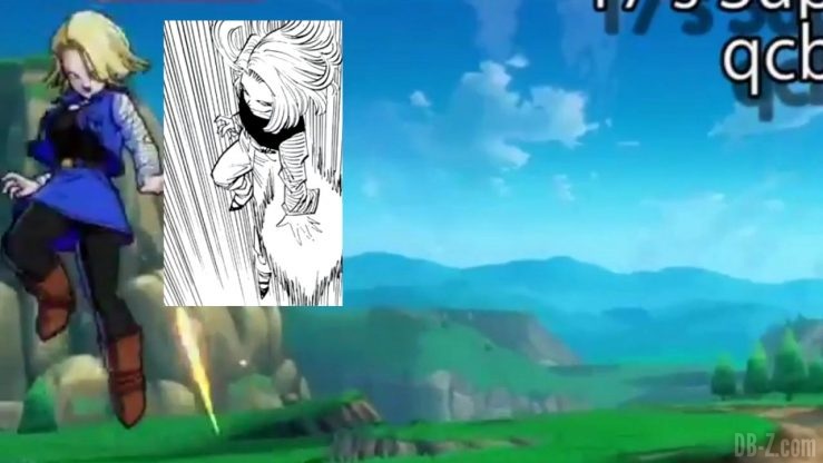 DBFighterZ Android 17 18 comparaison manga anime 34