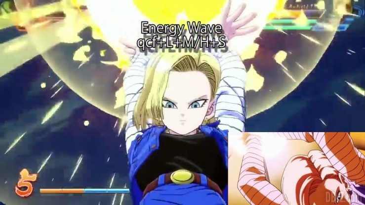 DBFighterZ Android 17 18 comparaison manga anime 41