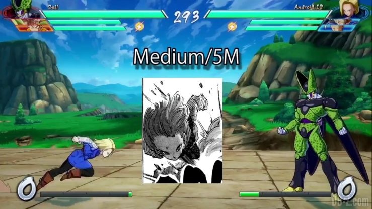 DBFighterZ Android 17 18 comparaison manga anime 5