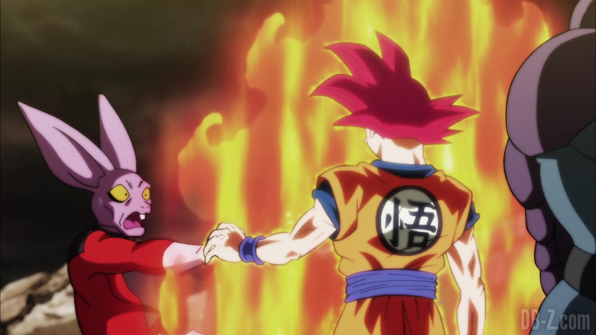Dragon Ball Super Épisode 104 Hit & Goku Super Saiyan God