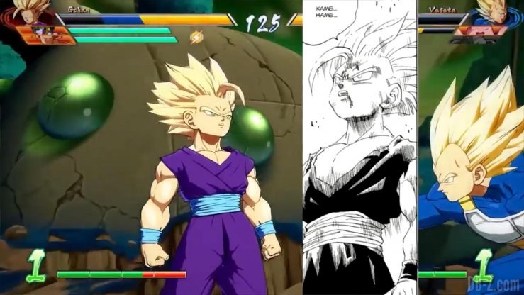 Dragon Ball Fighter Z Gohan references _0009_Calque 26