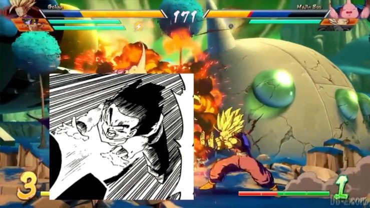 Dragon Ball Fighter Z Gohan references _0010_Calque 25