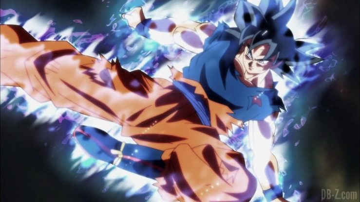 Dragon Ball Super Episode 109 110 257 Goku Ultra Instinct Yeux Argentes