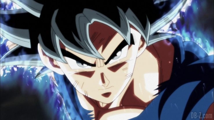 Dragon Ball Super Episode 109 110 264 Goku Ultra Instinct Yeux Argentes