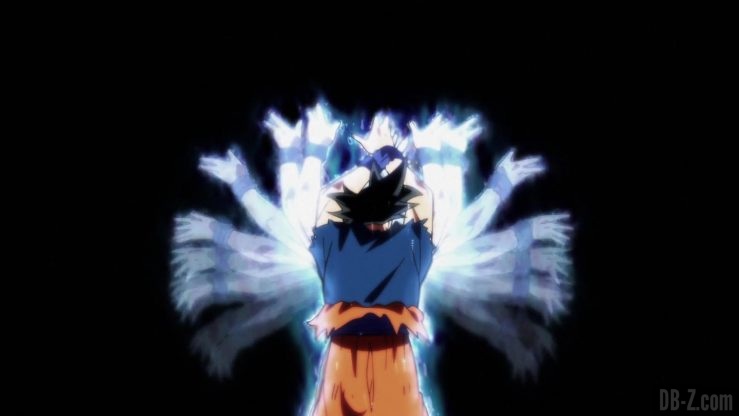 Dragon Ball Super Episode 109 110 272 Goku Ultra Instinct Yeux Argentes