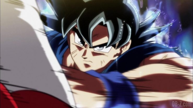 Dragon Ball Super Episode 109 110 299 Goku Ultra Instinct Yeux Argentes