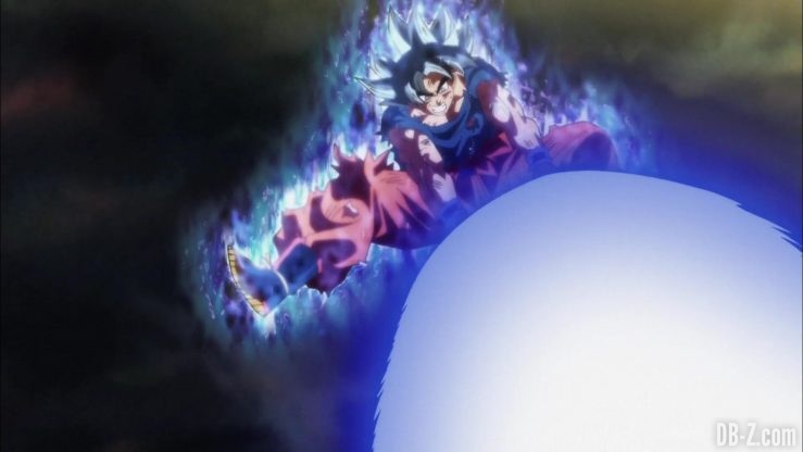 Dragon Ball Super Episode 109 110 346 Goku Ultra Instinct Yeux Argentes