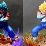 Statue Vegetto Blue Xceed Resine