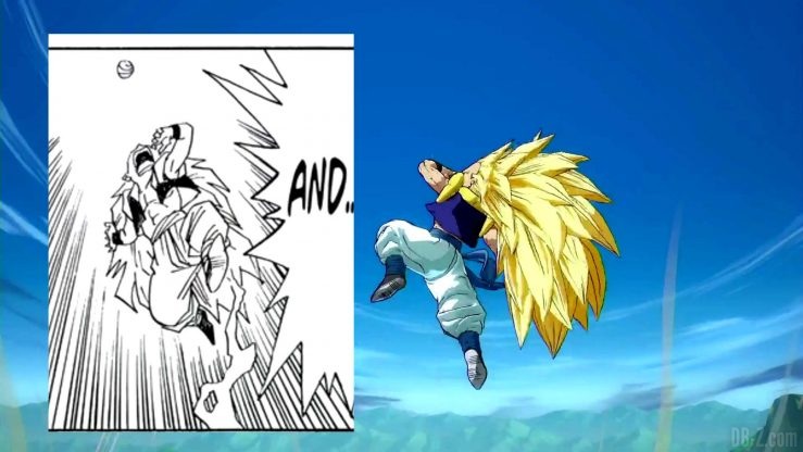 Comparaison Gotenks FighterZ Manga Anime 039