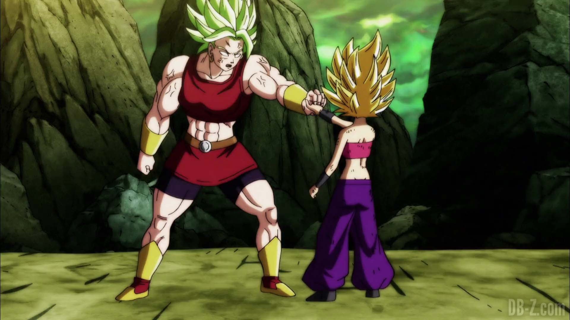 Dragon Ball Super Episode 114 0034 Kale Caulifla