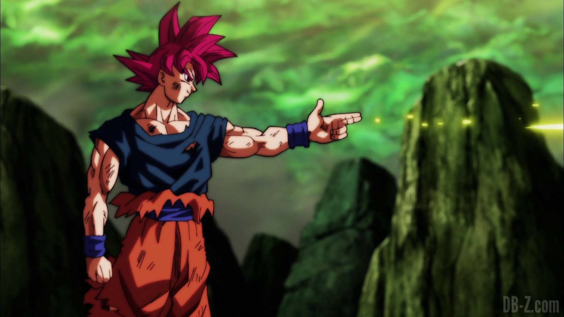 Dragon Ball Super Episode 114 0110 Goku Super Saiyan God