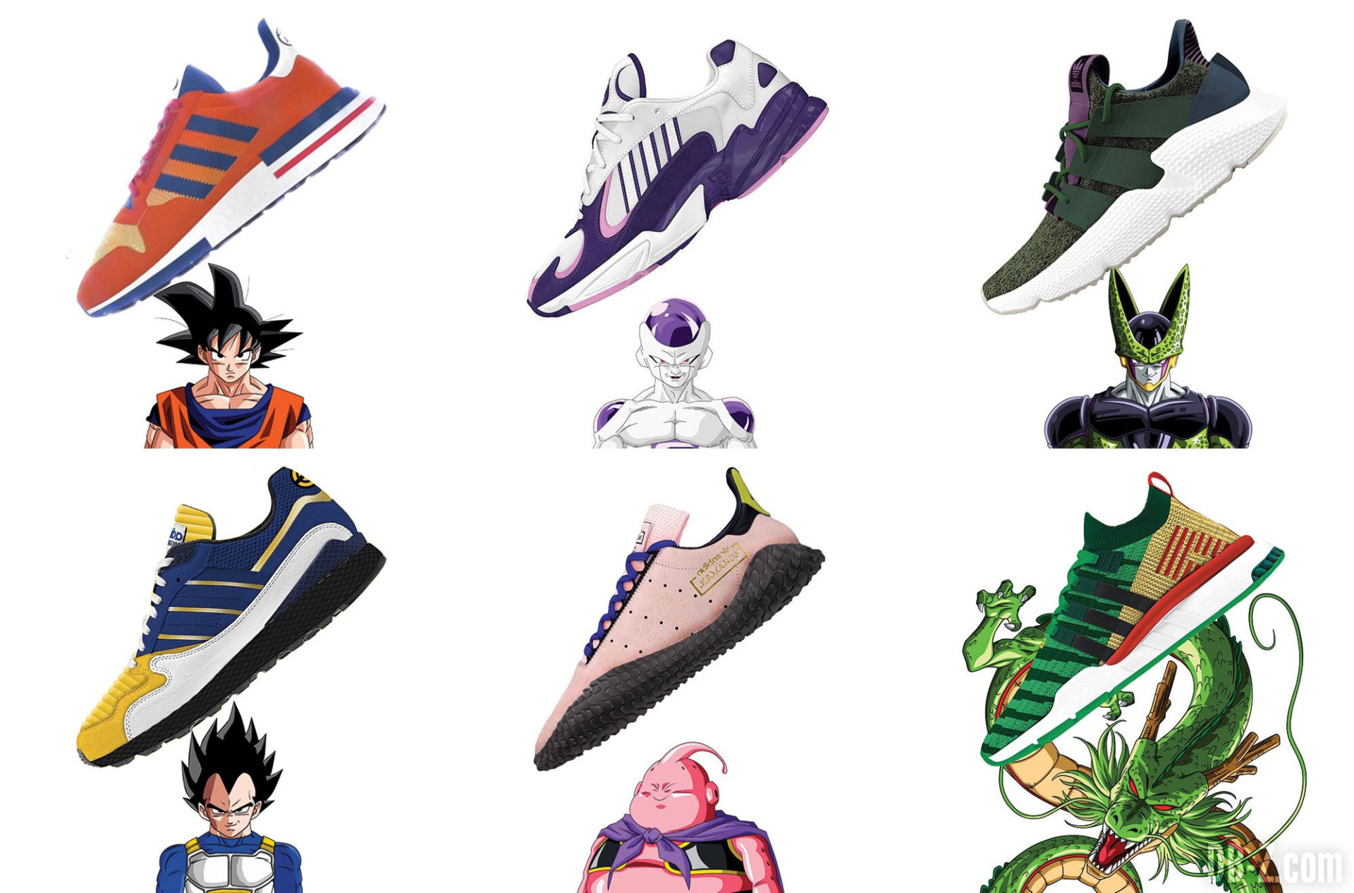 dragon ball z collection adidas