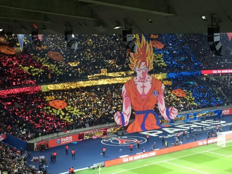 Pourquoi le PSG a déployé un tifo Dragon Ball ?  Dragon Ball Super France