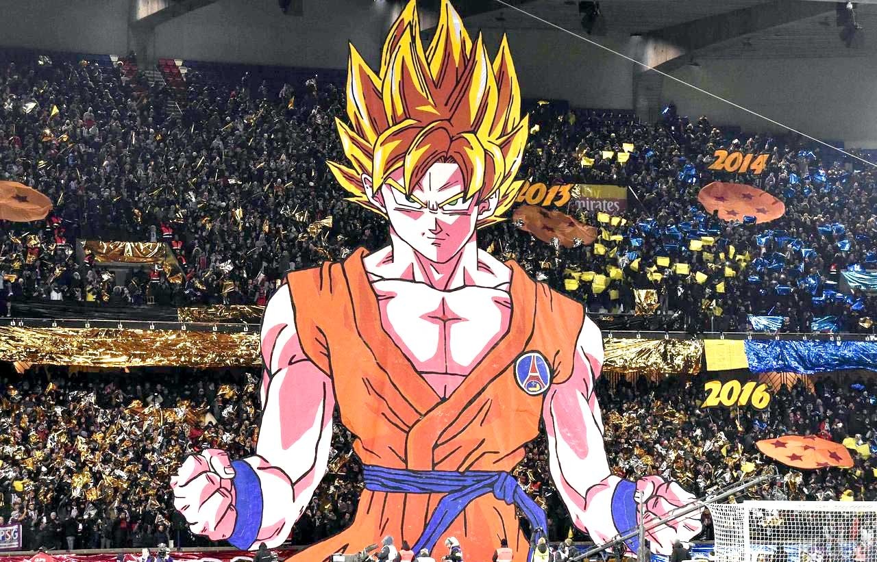 Pourquoi le PSG a déployé un tifo Dragon Ball ?  Dragon Ball Super France