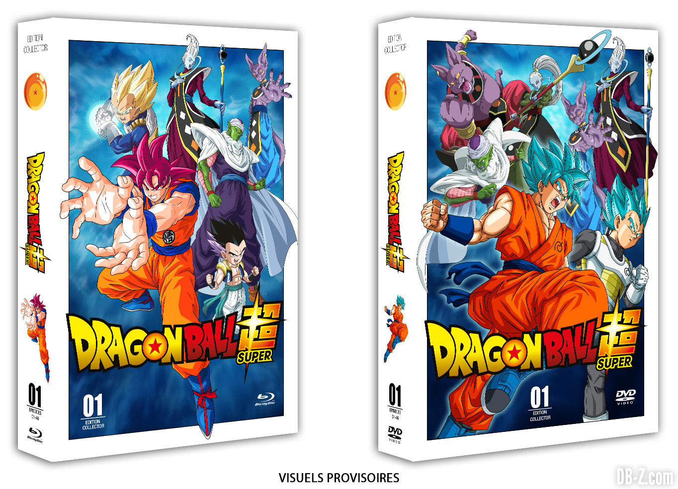 Dragon Ball Super en VF  L'intégrale en DVD & BluRay arrive en BOX