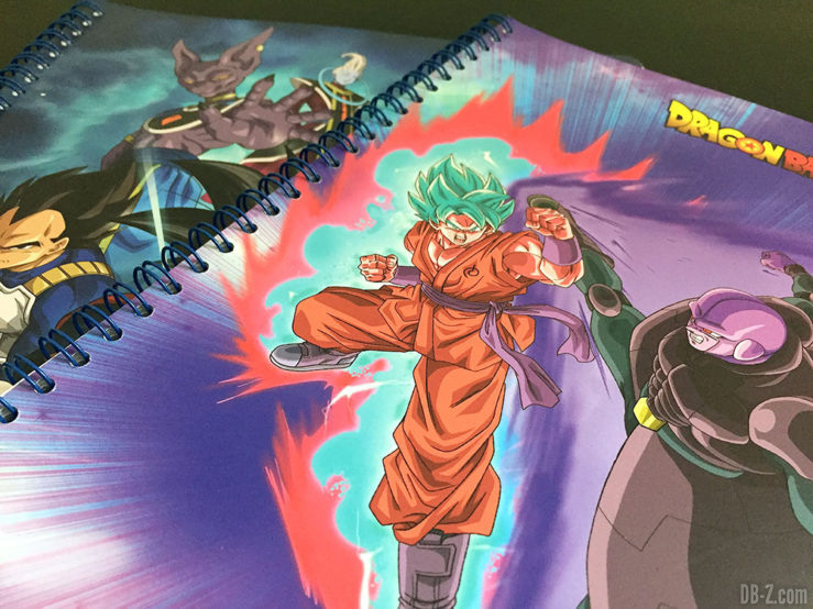 Cahier A4 100 pages - 4 visuels assortis - Dragon Ball Super 1