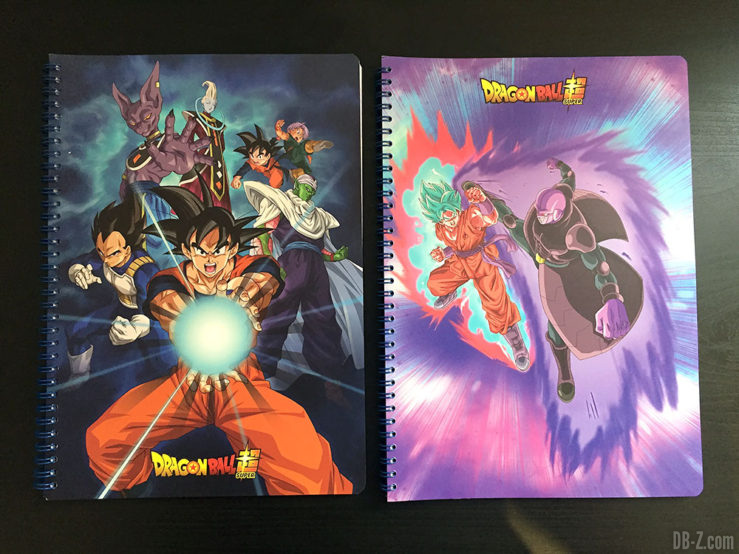 Cahier A4 100 pages - 4 visuels assortis - Dragon Ball Super 2