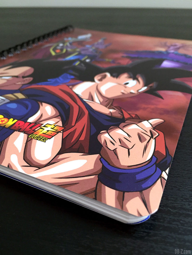 Cahier A5 100 pages - 4 visuels assortis - Dragon Ball Super 2