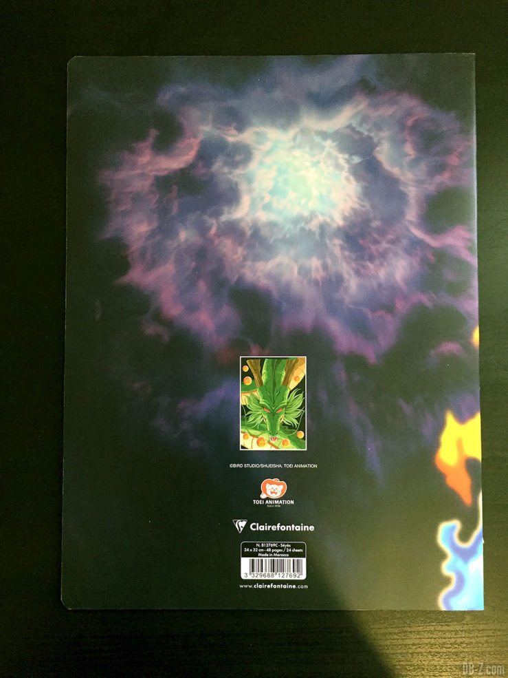 Cahier piqué 24 x 32 96 pages - 4 visuels assortis - Dragon Ball Super 1