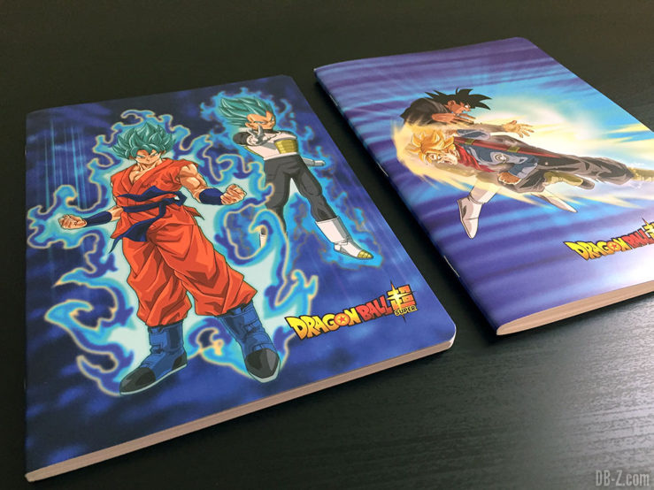 Cahier piqué A5 96p L, 3 visuels assortis - Dragon Ball Super 1