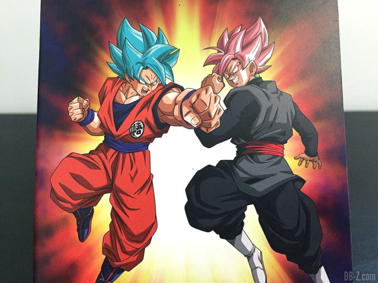 Carnet piqué 11x17cm 96p L +él, 4 visuels assortis - Dragon Ball Super (Goku Black vs Goku Blue)