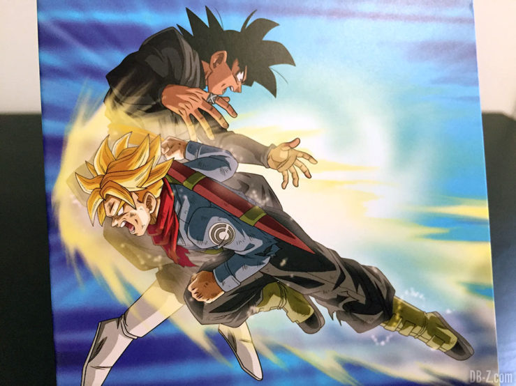 Carnet piqué 11x17cm 96p L +él, 4 visuels assortis - Dragon Ball Super (Goku Black vs Trunks)