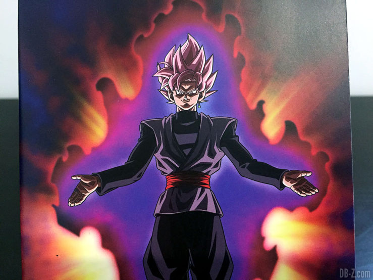 Carnet piqué 11x17cm 96p L +él, 4 visuels assortis - Dragon Ball Super (Goku Black Rosé)