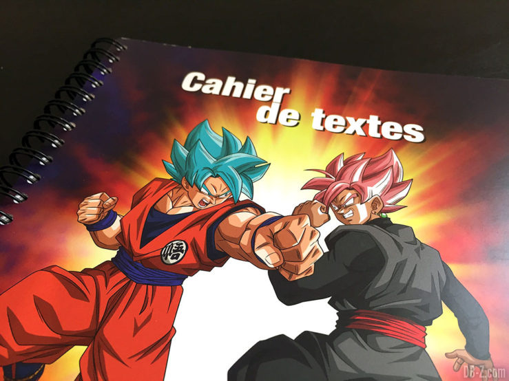 Cahier textes RI 17 x 22cm 152 pages Dragon Ball Super 2