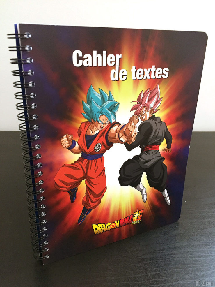 Cahier textes RI 17 x 22cm 152 pages Dragon Ball Super