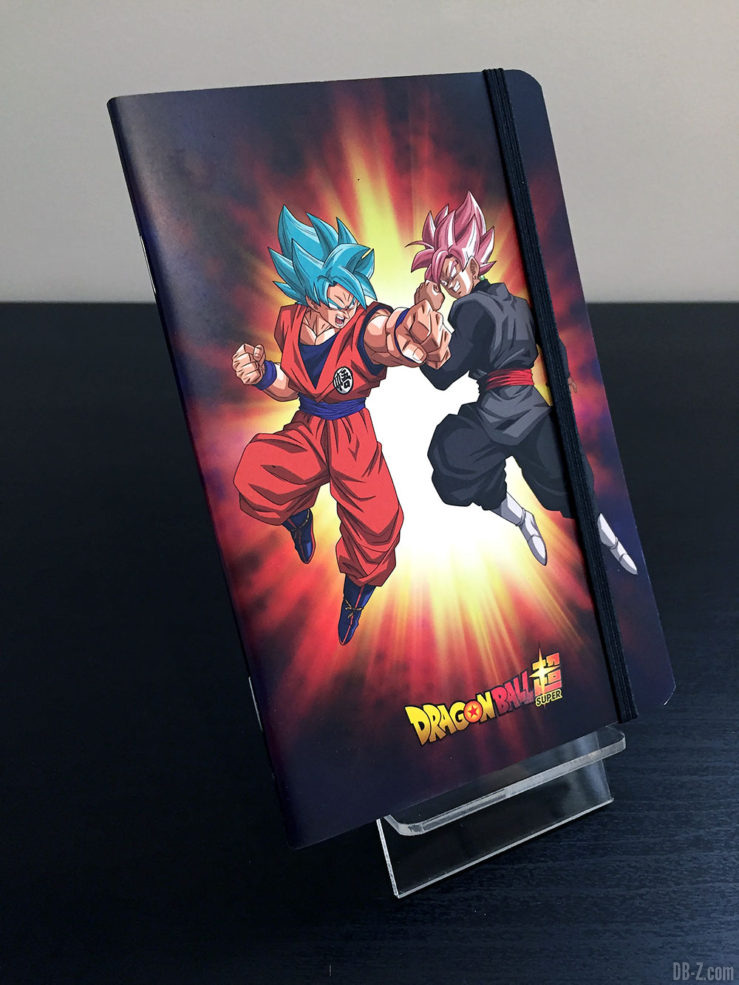 Carnet piqué 11x17cm 96p L +él, 4 visuels assortis - Dragon Ball Super 3