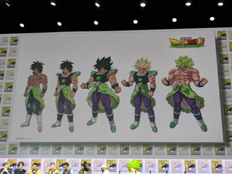 Charadesign Broly Film Dragon Ball Super