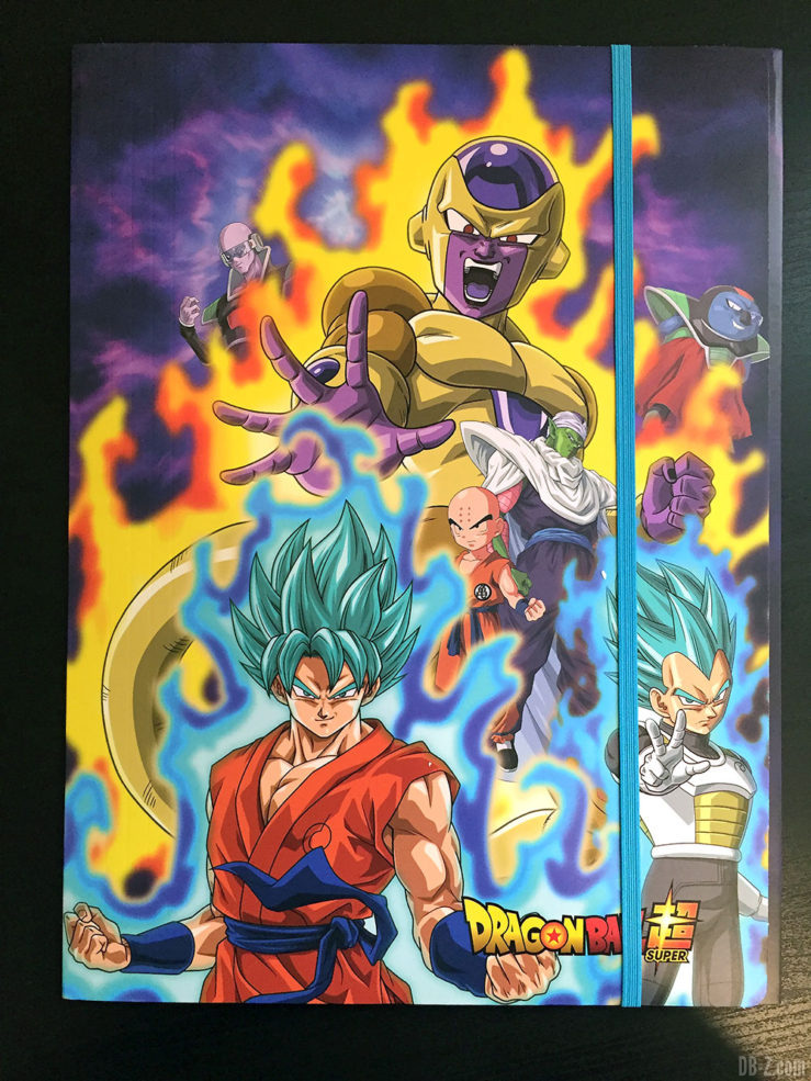 Chemise à élastique+ 3 rabats, 2 visuels assortis - Dragon Ball Super 3