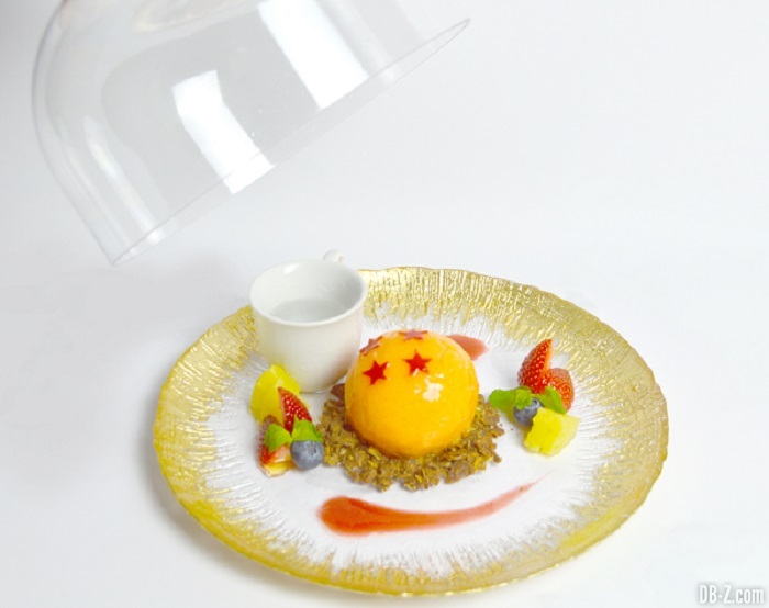 Dessert Dragon Ball - Dôme glacé à 4 étoiles (1400 yen / 10 €)