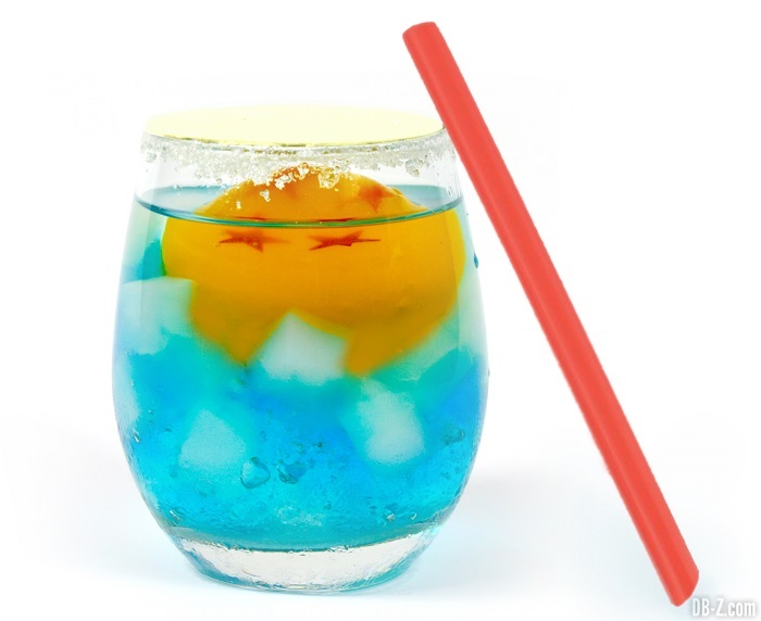 Soda "Sur Terre, il y a Goku" (780 yen / 6 €)