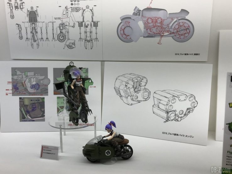 Figure-Rise Mechanics moto transformable de Bulma n°19 (plans)