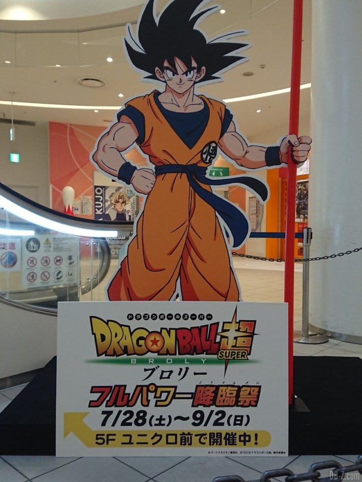 Panneau de Goku