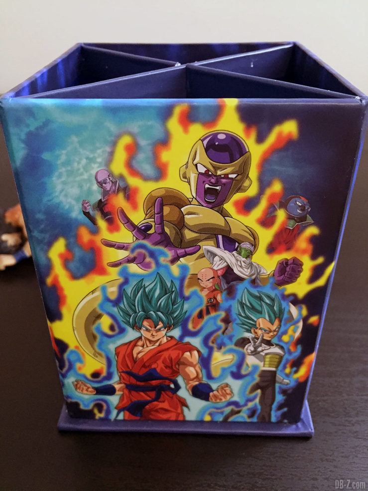 Pot à crayon rect.8x8x11,5cm , Resurrection - Dragon Ball Super 2