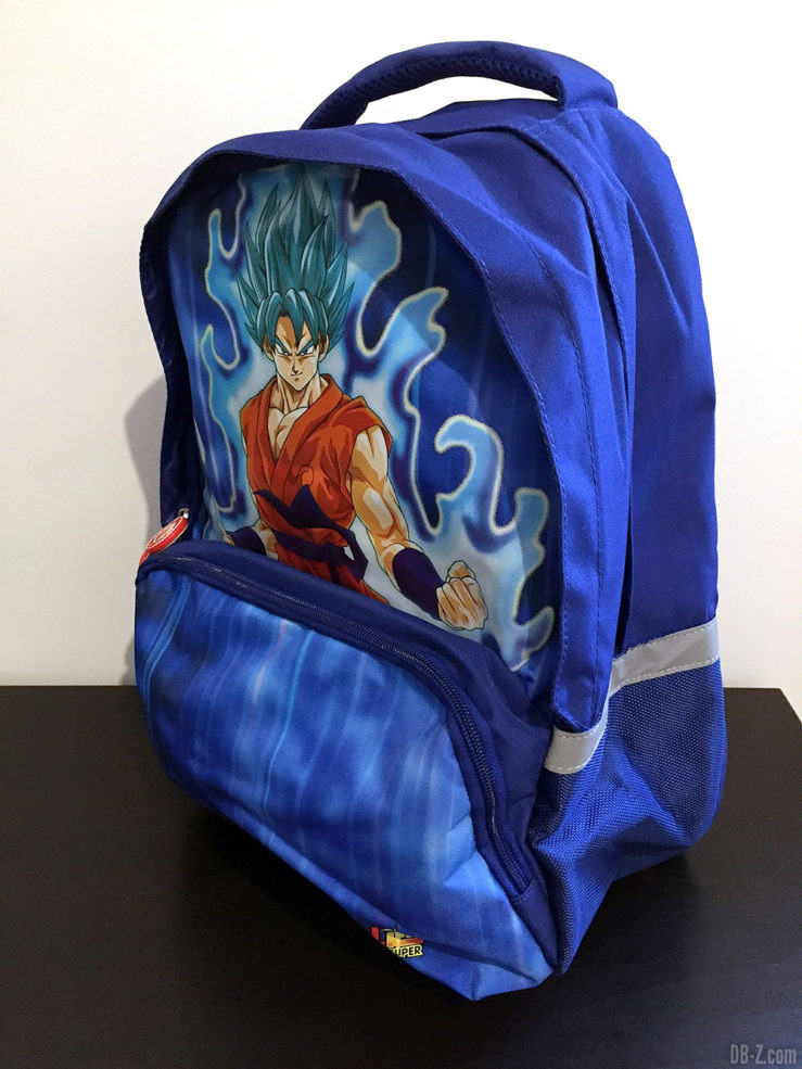 Sac à dos 30x14x40cm Goku Bleu, Dragon Ball Super 1