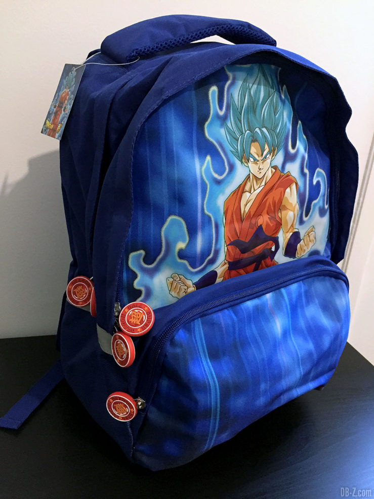 Sac à dos 30x14x40cm Goku Bleu, Dragon Ball Super 17