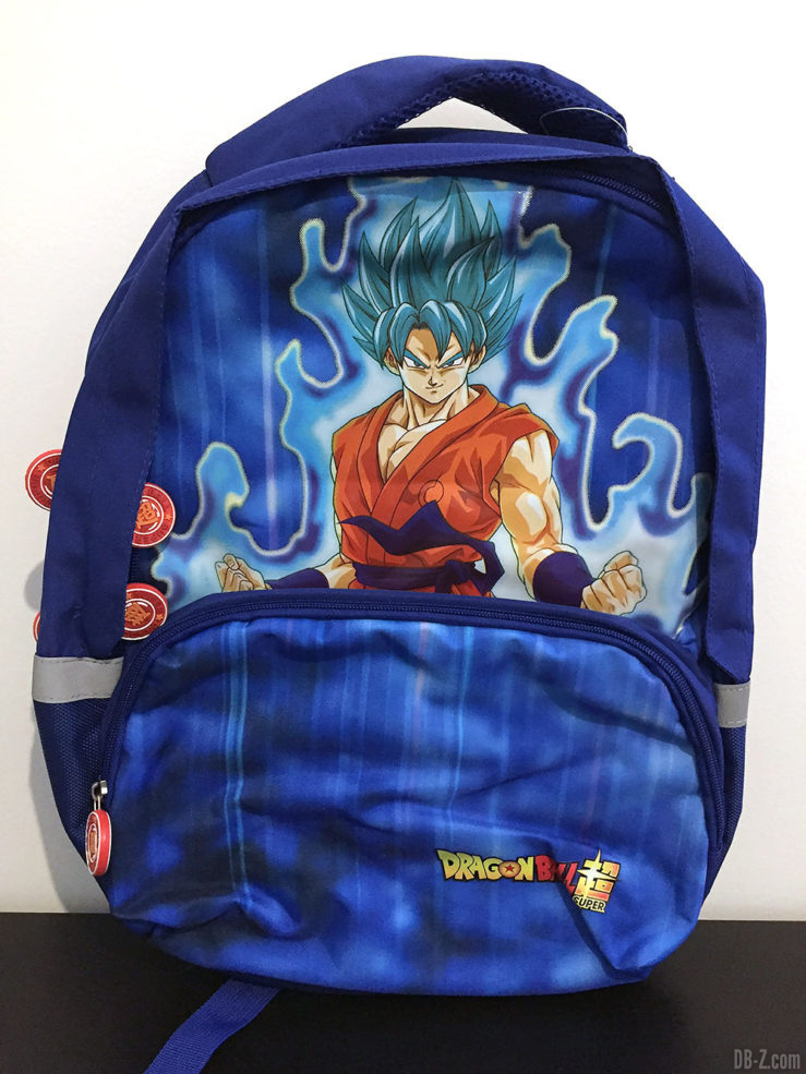 Sac à dos 30x14x40cm Goku Bleu, Dragon Ball Super 5