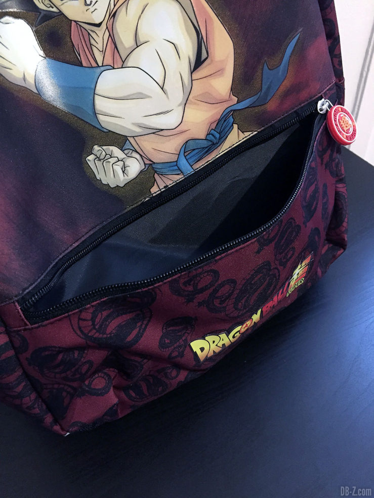 Sac à dos borne 30x15x42cm Goku Noir, Dragon Ball Super 6