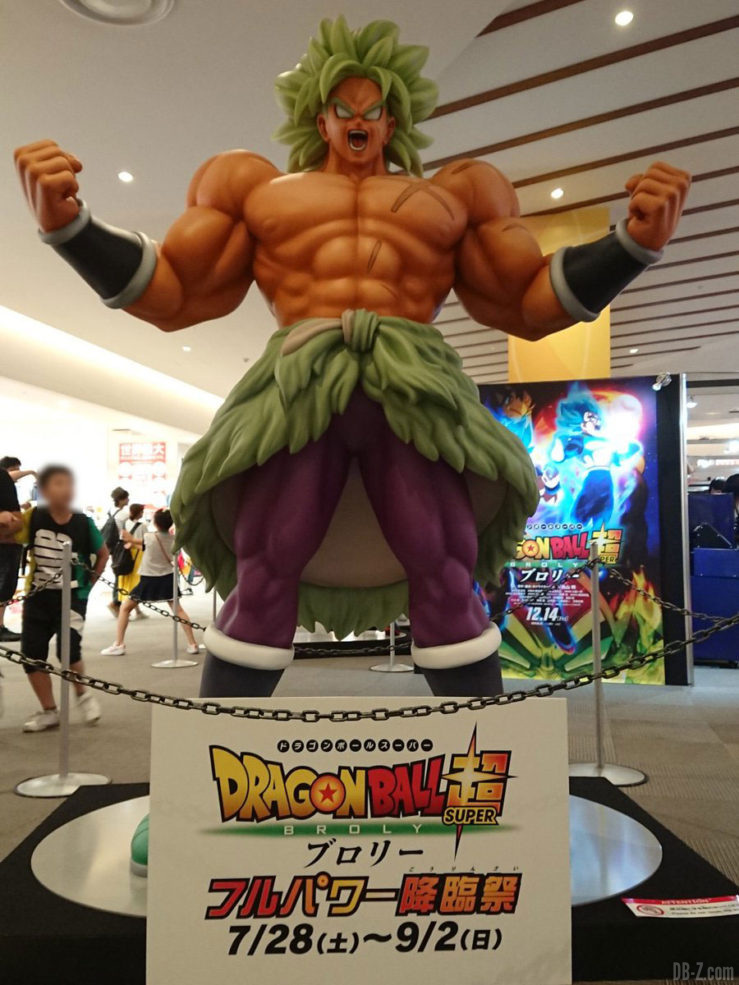 Statue de Broly Super Saiyan Légendaire (film Dragon Ball Super 2018)